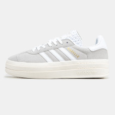 Жіночі кросівки Adidas Gazelle Bold Shoes White Grey