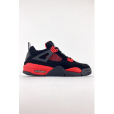 Чоловічі баскетбольні кросівки Nike Air Jordan 4 Retro Black Red
