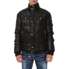 Мужской пуховик Dsquared черный 822