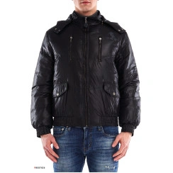 Мужской пуховик Bikkembergs черный 3301