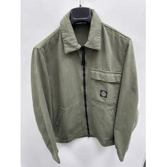 Мужская ветровка Stone Island зеленая 24234