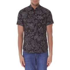 Мужская футболка Etro черная ds09763