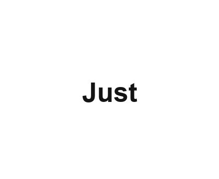 Just (1)